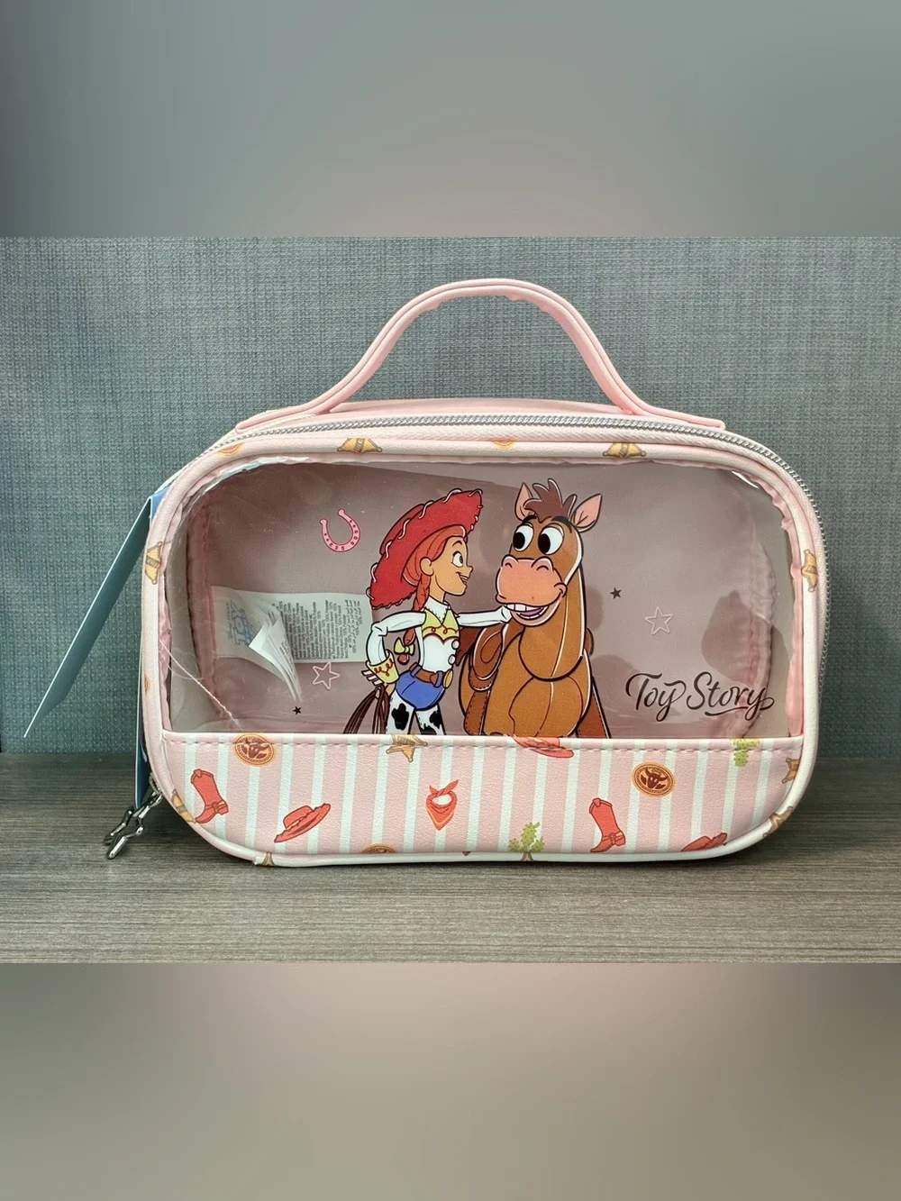Disneys Pixar Toy Story Pink Travel Bag